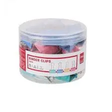 Boite De 24 Pince à Clips 32mm Couleur - Deli