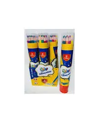 Boite de 12 Crayons de Couleur Short -TRIAX