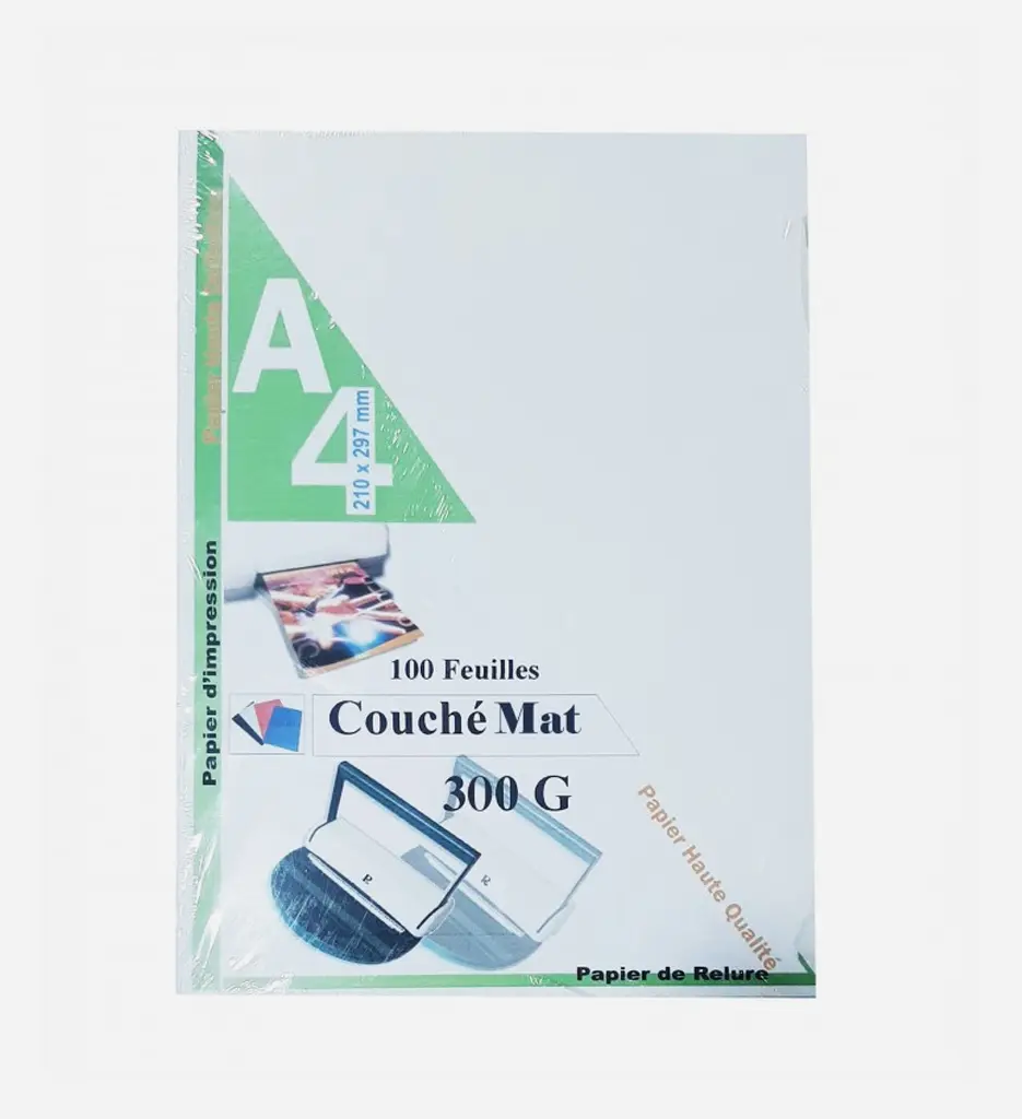 Page De Garde Couché Mat 350 Gr/100F A4 - Ruspina