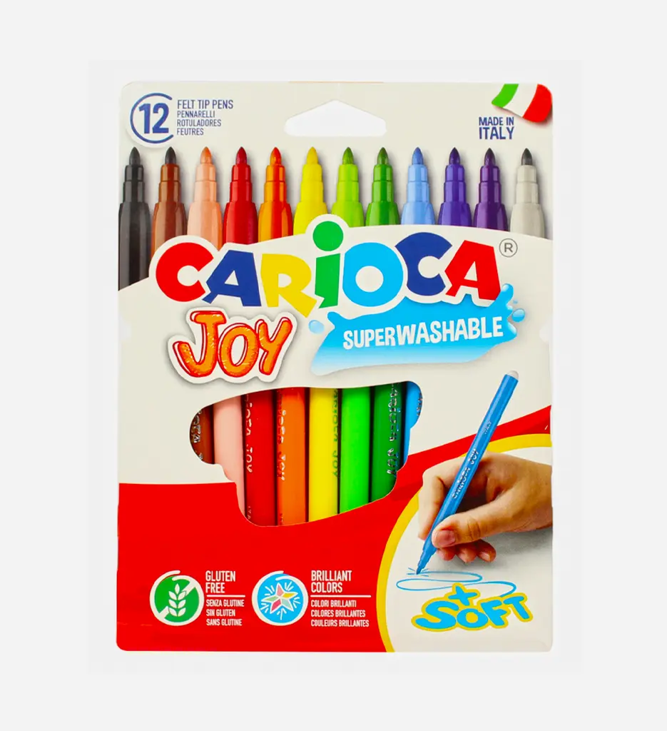 Paquet de 12 feutres Joy - CARIOCA