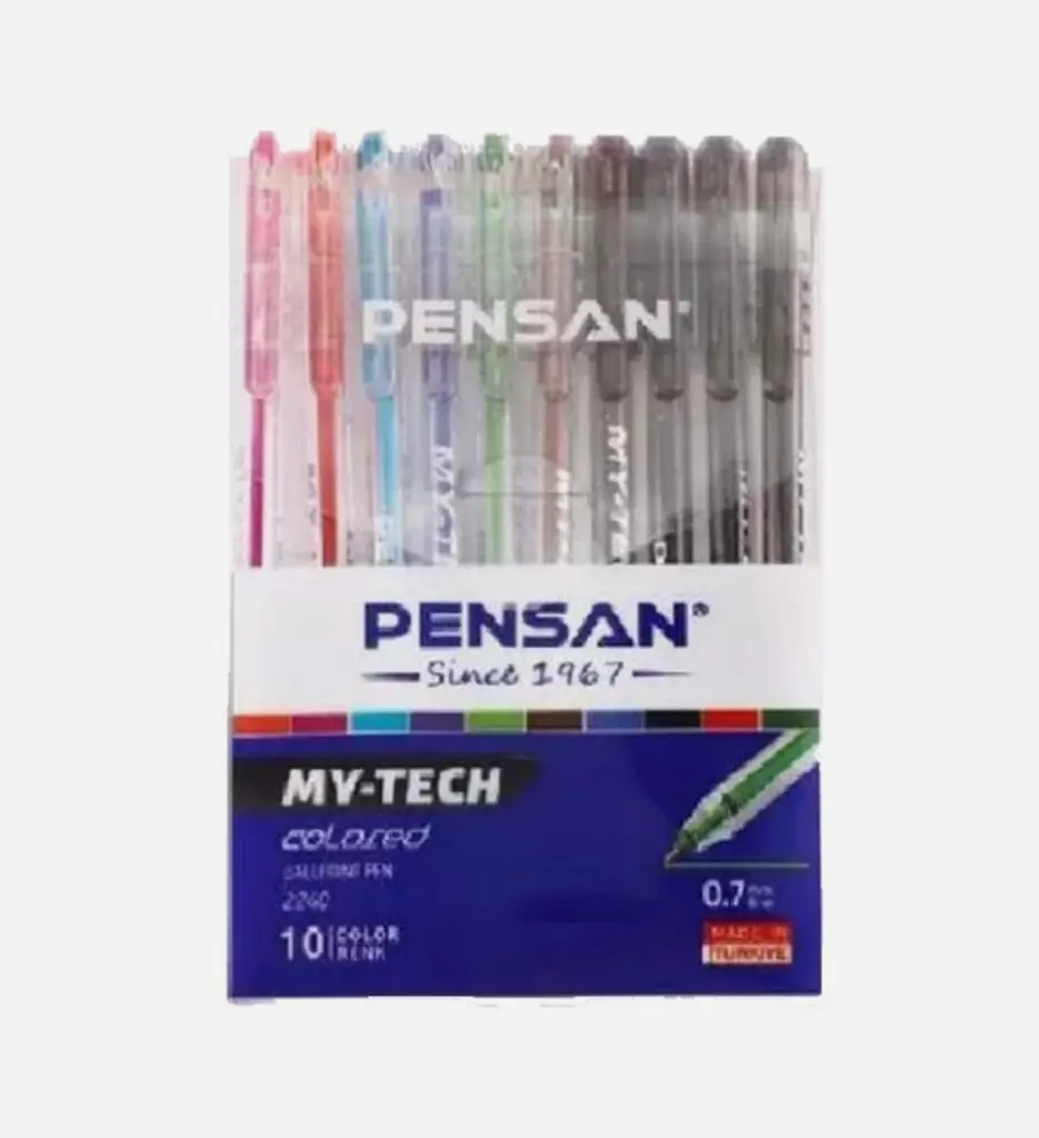 Pochette de 10 Stylos à Bille My tech - PENSAN