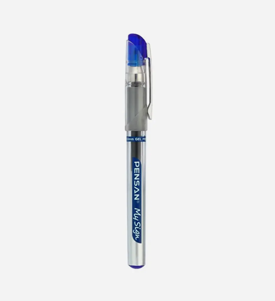 Stylo Gel Roller My Sign 1.0mm Bleu - PENSAN