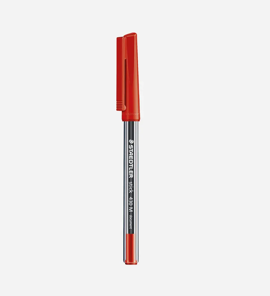 Stylo à bille 430 M Rouge - STAEDTLER