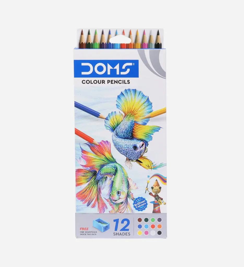 Blister de 12 Crayons de couleur 12/18 NO.3445 - Doms