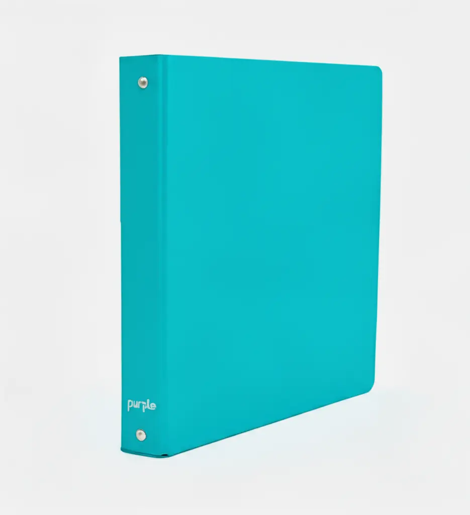 Classeur Rigide 4A D40 Bleu Turquoise - Purple