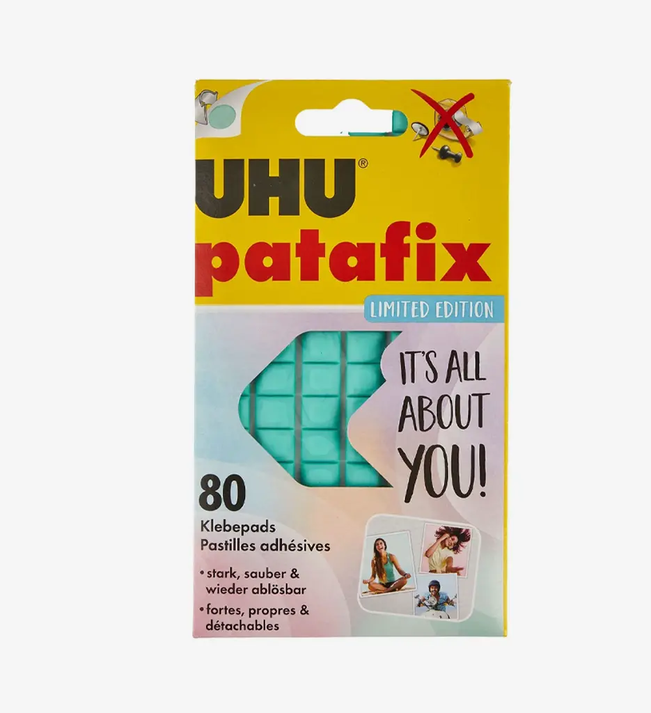 Patafix 80 Pads Vert Pastel - UHU