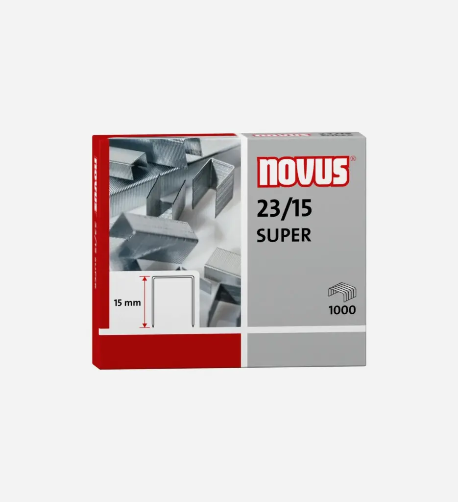 Agrafes Novus 23/15 PQ/1000