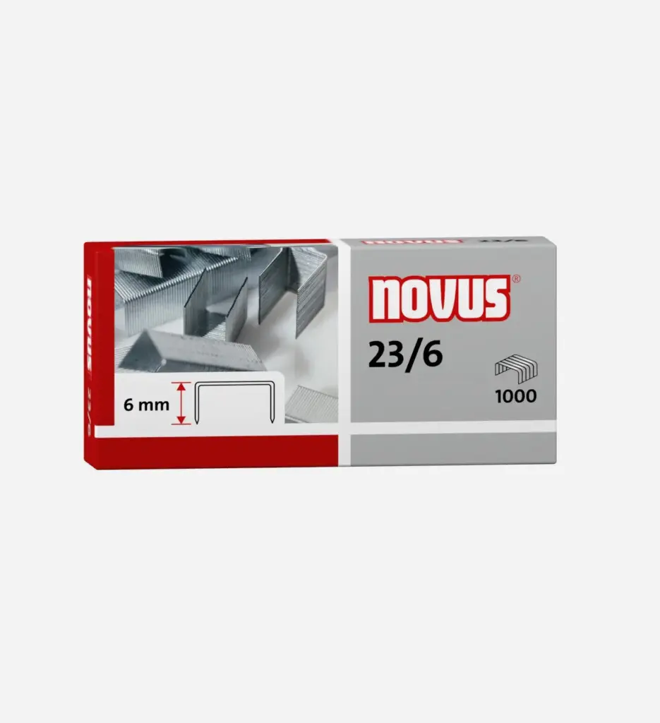 Agrafes Novus 23/6 PQ/1000
