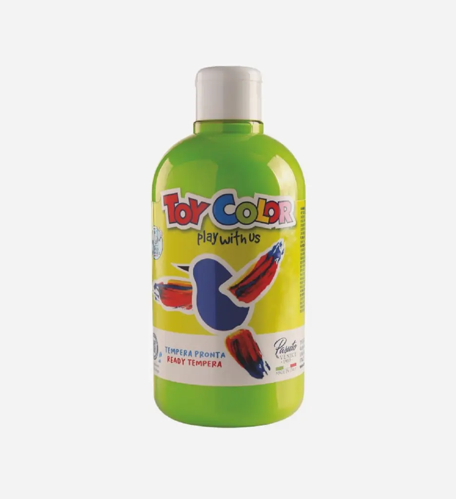 Bouteille Gouache 500ML Vert Pastel - TOY COLOR