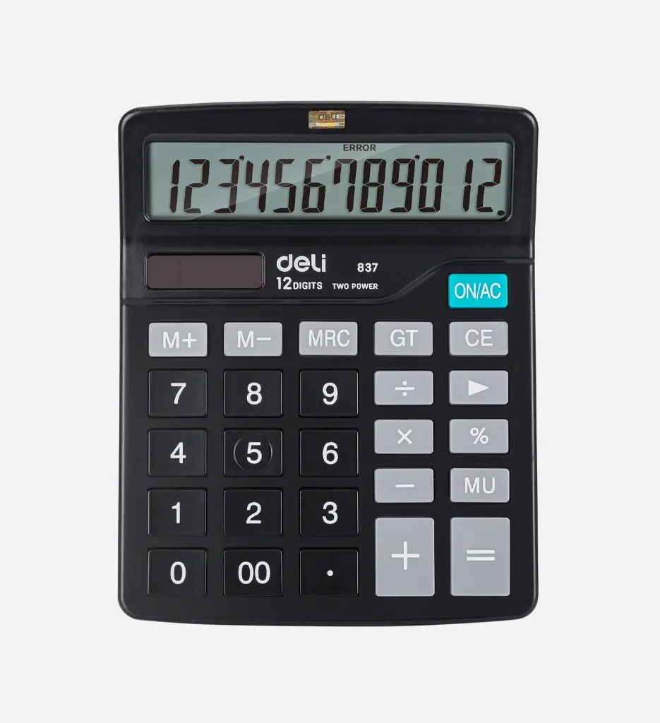 Calculatrice De Bureau E837 - Deli