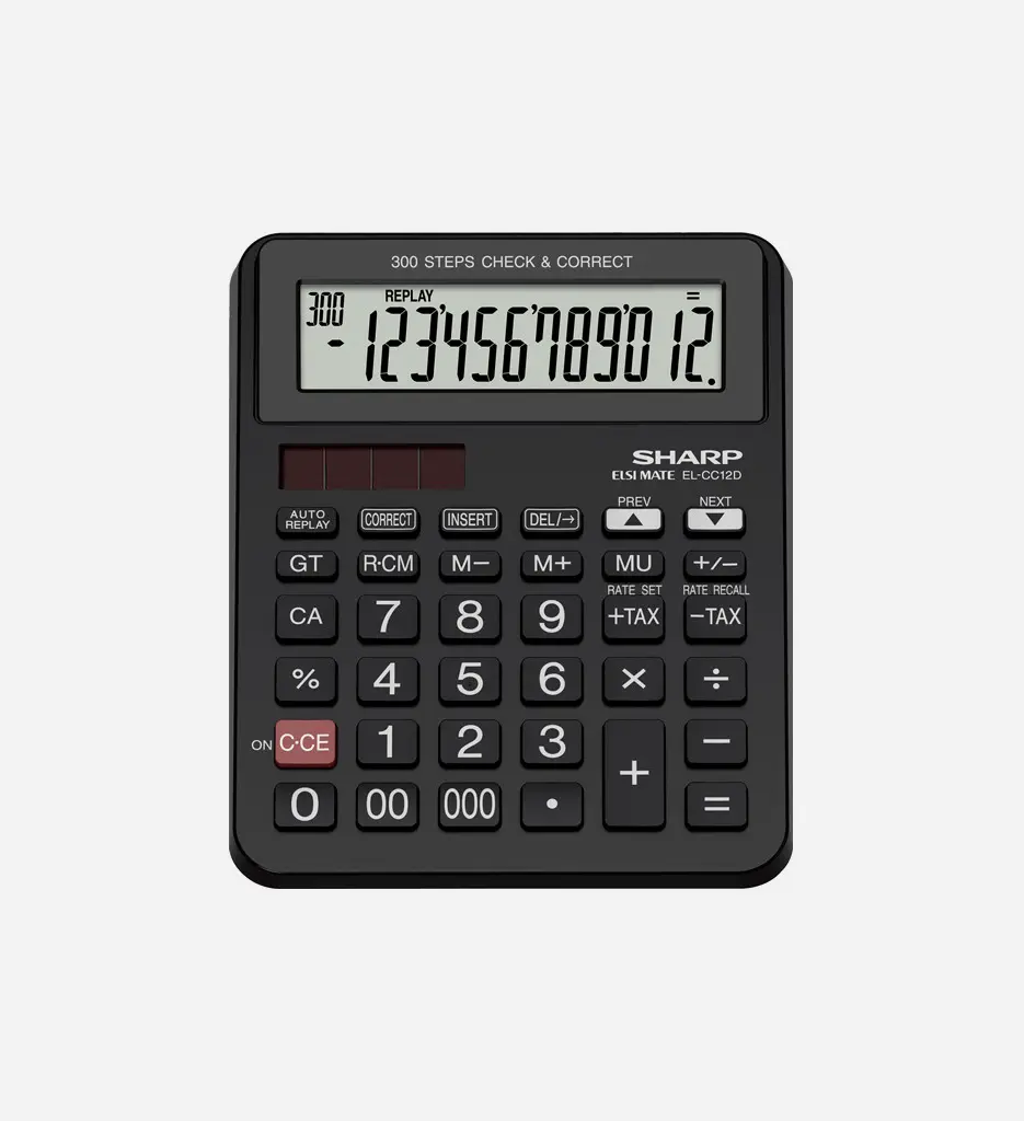 Calculatrice De Bureau EL-CC12 - Sharp
