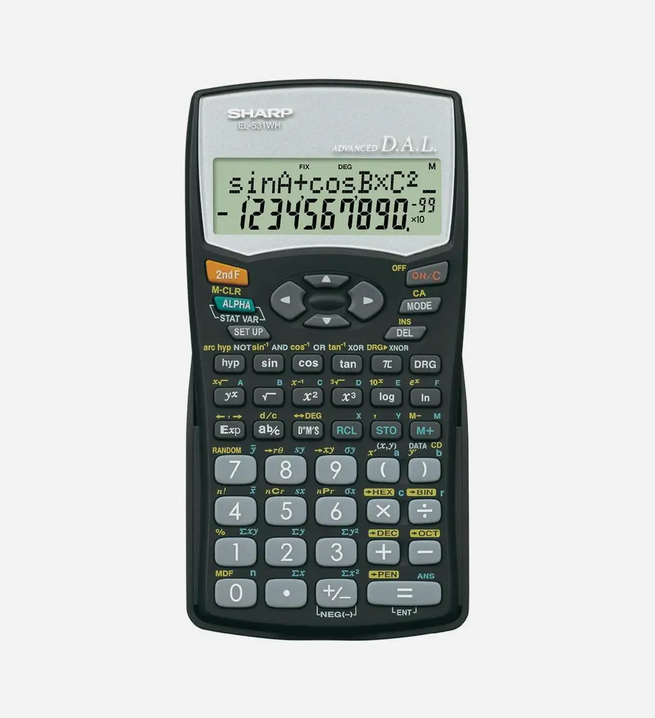 Calculatrice Scientifique EL-531WH - Sharp