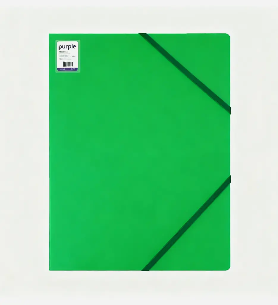 Chemise à 3 rabats en Carton Essential - Vert