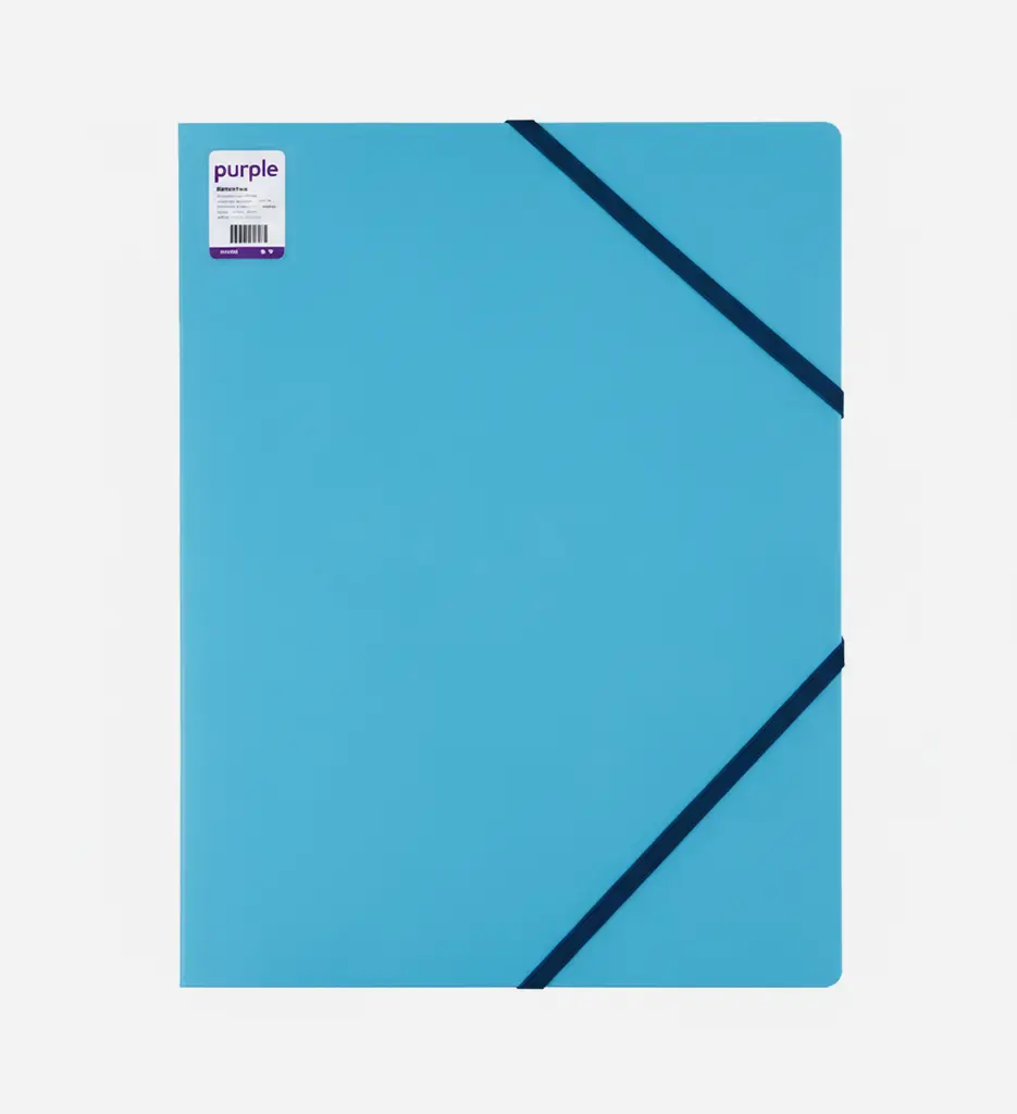 Chemise à 3 rabats en PP Essential - Bleu Claire