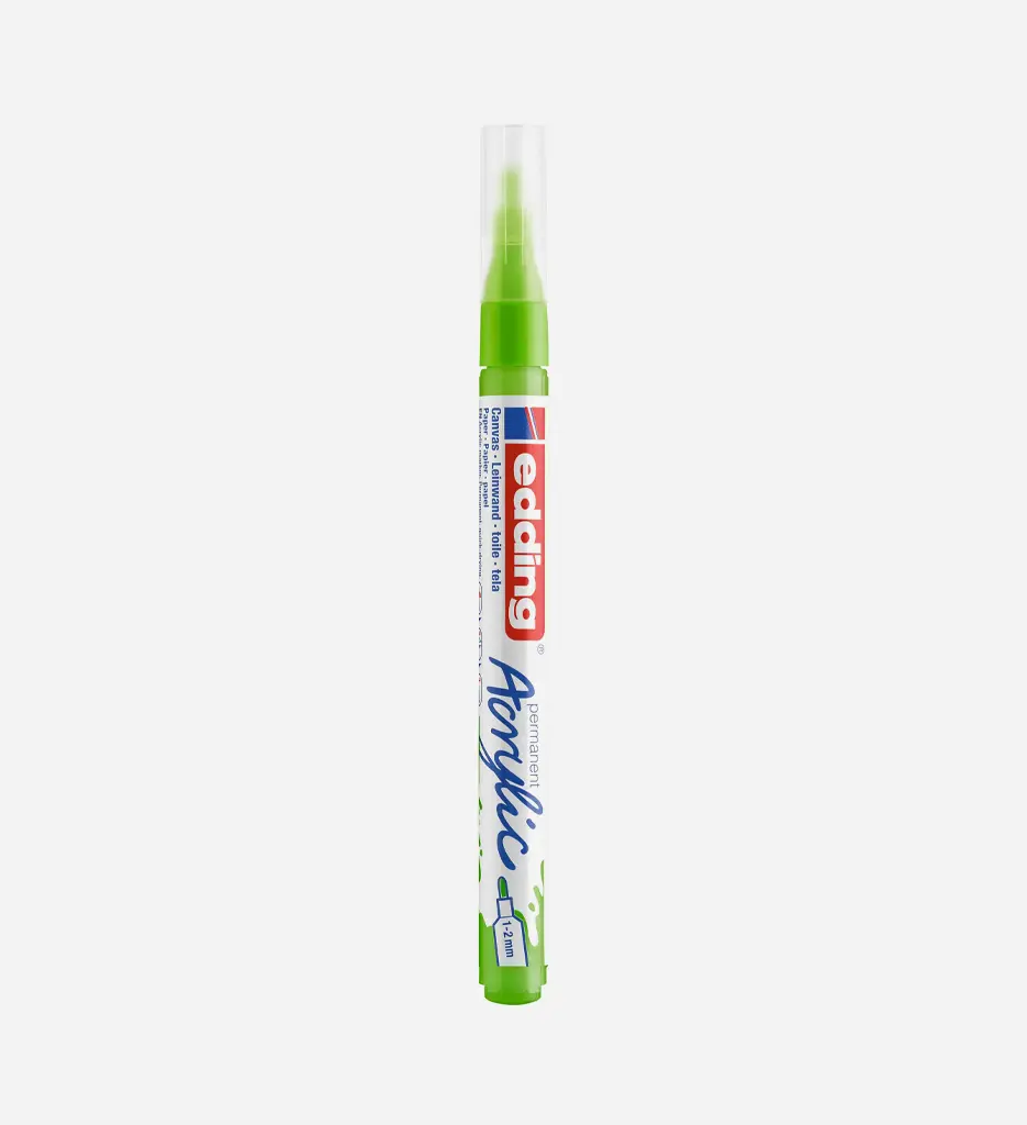 Marqueur Acrylique 1-2 Mm Vert Metro 5300 - EDDING