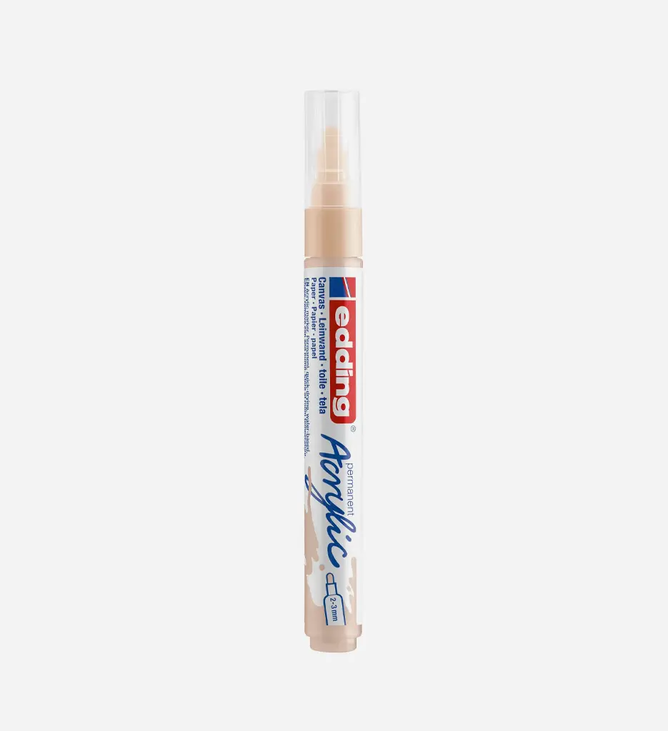Marqueur Acrylique 2-3 Mm Beige 5100 - EDDING