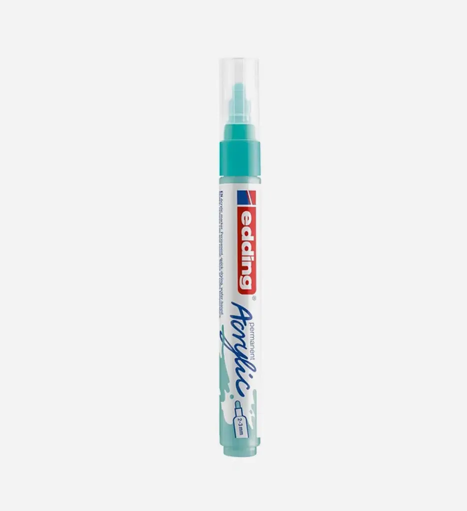 Marqueur Acrylique 2-3 Mm Turquoise 5100 - EDDING