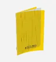 Cahier  Piqué 96P 17x22 90Gr PP Jaune - CONQUERANT