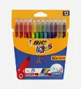 Pack de 12 Feutres de coloriage Kids - Bic