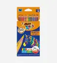 Pack de 12 Crayons de Coloriage Evolution Stripes - BIC
