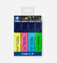 Pochette de 4 Surligneurs Fluo 364 WP4 - Staedtler