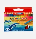 Blister de 12 Crayon de couleur 12/9 SG-6612-3.5 - SkyGlory