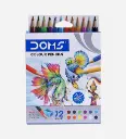 Blister de 12 Crayon de couleur 12/9 NO.3443 - Doms