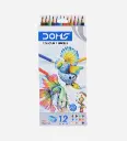Blister de 12 Crayons de couleur 12/18 NO.3445 - Doms