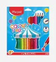 18 Crayons de Couleur Color'Peps Jumbo - MAPED